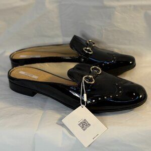 Geox Respira Loafer/Mule - Black Leather